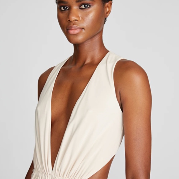 Halston Megan Gown in Matte Jersey - Picture 4 of 5